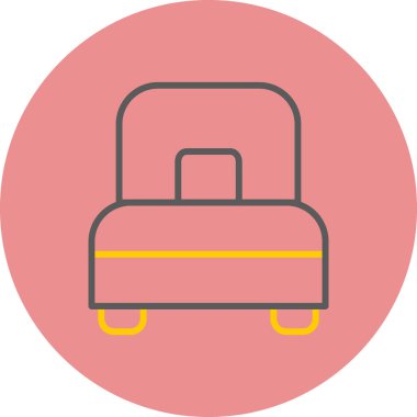 Bagaj simge vektör çizim