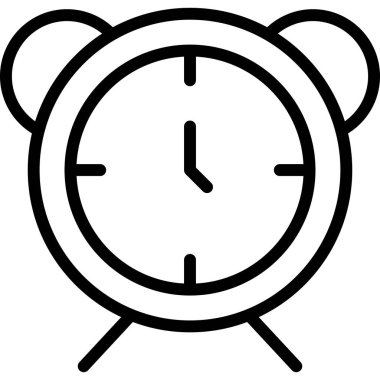 Saat simgesi, anahat stili