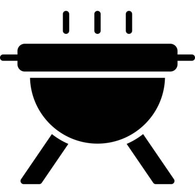 Pişirme pişirme simgesi katı biçimde