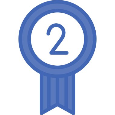 Rozet. Web simgesi basit illüstrasyon