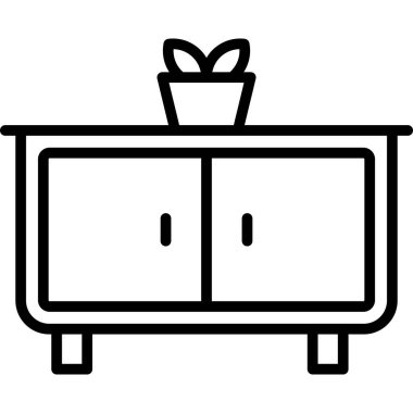 kutu teslim ikonu ana hat vektörü. Teslimat. teslimat