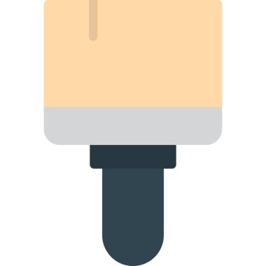 Elektrik ışık ampul vektör simgesi