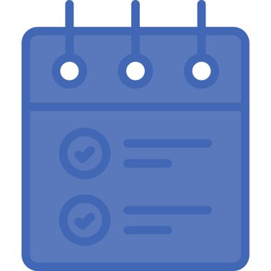 Takvim. Web simgesi basit illüstrasyon