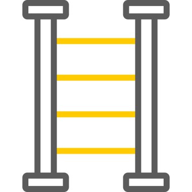 merdiven simgesi. vektör illüstrasyon