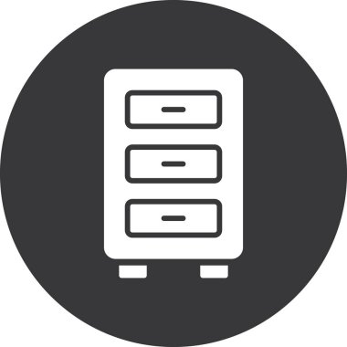 veri sunucusu vektör simgesi tasarımı