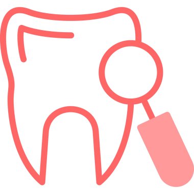 Diş sağlığı diş hekimi simgesi ana hatlarıyla