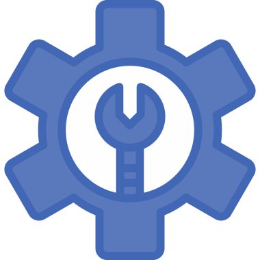 dişli ayarları vektör simgesi