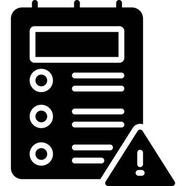 Belge. Web simgesi basit tasarım