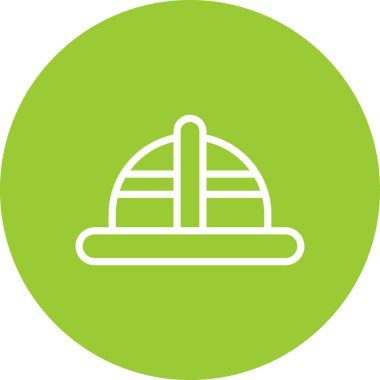 Benzersiz yapı vektör çizgisi simgesi