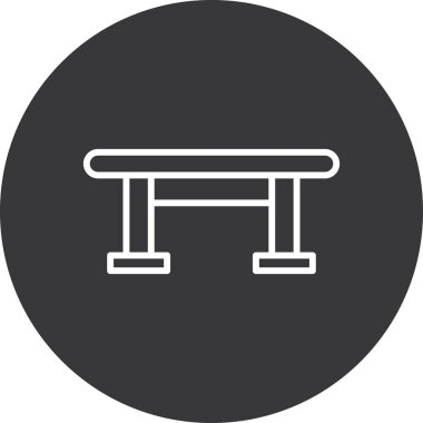 tablo simgesi vektör illüstrasyonu