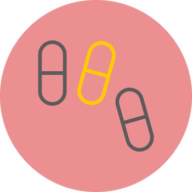 Haplar. Web simgesi basit illüstrasyon