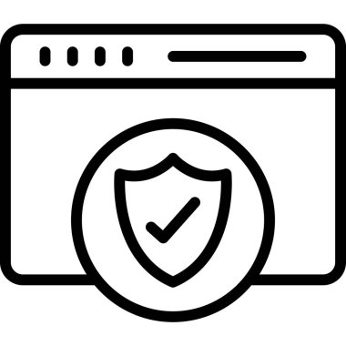 Güvenli ağ kalkanı. Basit tasarım