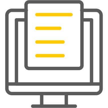 Seo simgesinin vektör illüstrasyonu