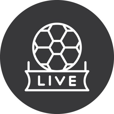 canlı vektör simgesi modern basit vektör çizimi