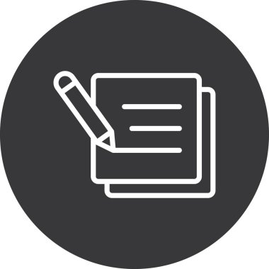 Modern b 'nin vektör illüstrasyonunda belgenin eksik simgesi