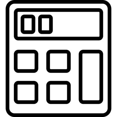 Hesap makinesi matematik simgesi