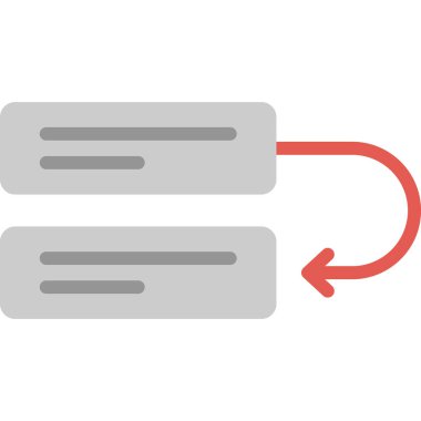 sunucu vektör simgesi düzenlenebilir