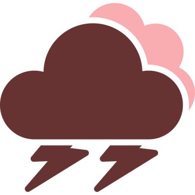 Bulut. Web simgesi basit tasarım