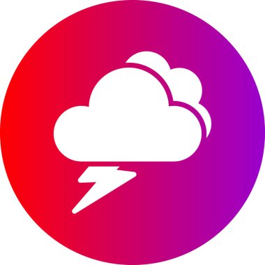 vektör bulut simgesi