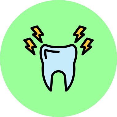 Beyaz arkaplanda izole edilmiş vektör düz simge