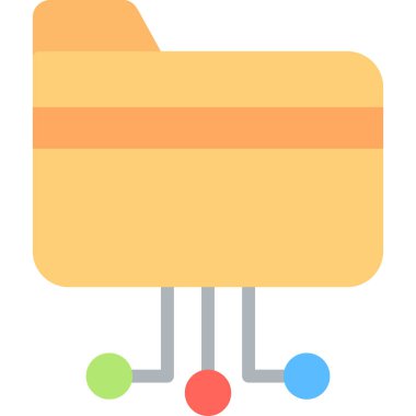 iş grafiği düz simgesi düz biçimli