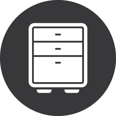 Mobilyaların vektör simgesi