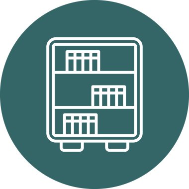 Yapı simgesinin vektör illüstrasyonu