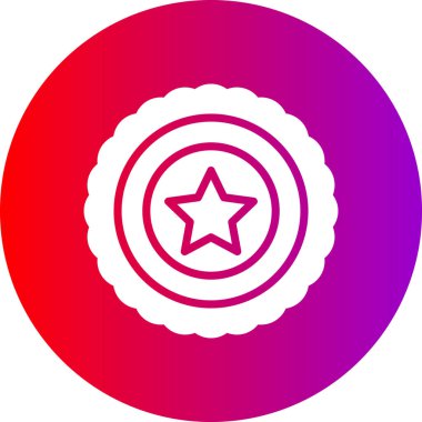 Yıldızın vektör illüstrasyonu