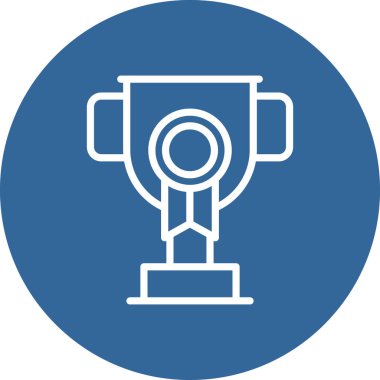 kupa simgesi vektör illüstrasyonu