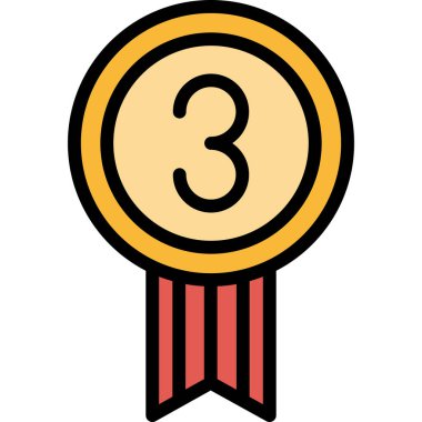 4 numaralı ikon vektörü. İnce çizgi işareti. izole edilmiş sınır sembolü çizimi