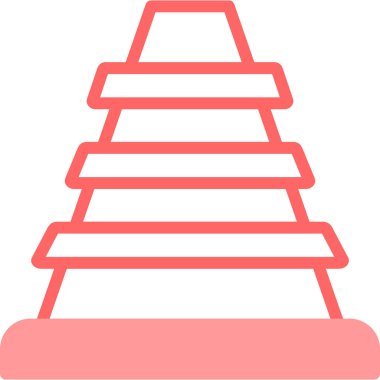 Ağaç. Web simgesi basit illüstrasyon