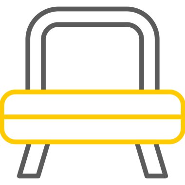 Modern b 'nin vektör illüstrasyonu eksik simgesi