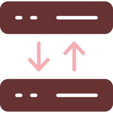 Modern bir simgenin vektör illüstrasyonu