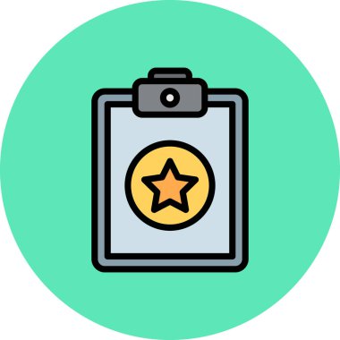 Modern bir simgenin vektör illüstrasyonu