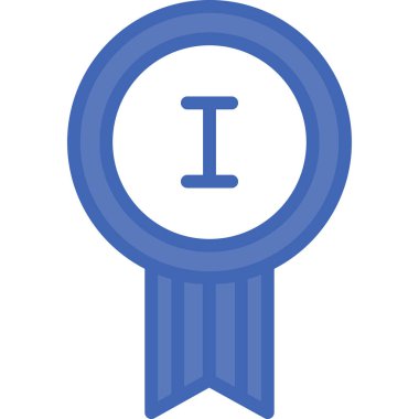 Rozet. Web simgesi basit illüstrasyon