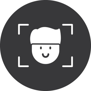 Kamera simgesi, vektör illüstrasyonu