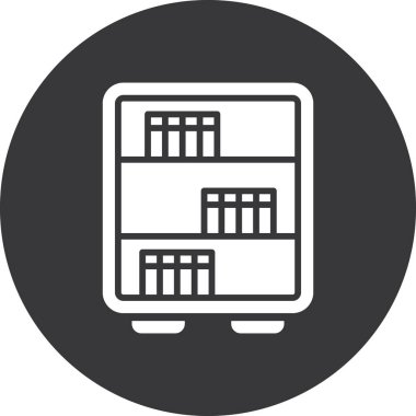 iş simgesi vektör illüstrasyonu