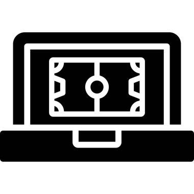 bilgisayar simgesi vektör illüstrasyonu