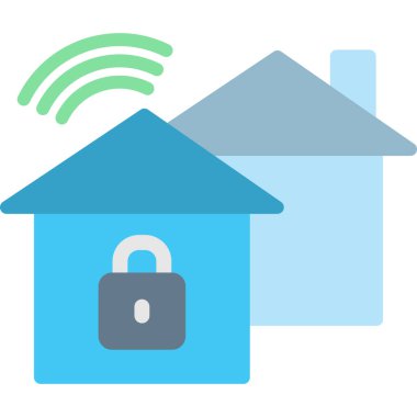 Kablosuz. Web simgesi basit illüstrasyon