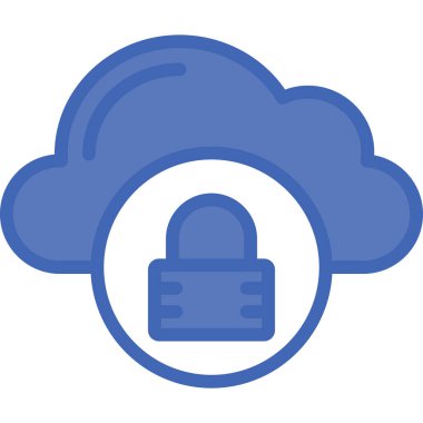 vektör içinde bulut depolama simgesi