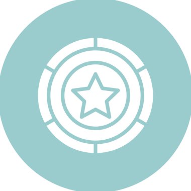 pusula vektör simgesini modern illüstrasyon