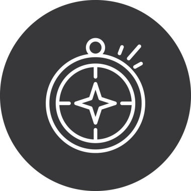 Pusula simgesi vektör resimlemesi