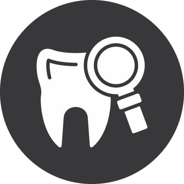 Diş Bakımı simge vektör çizim