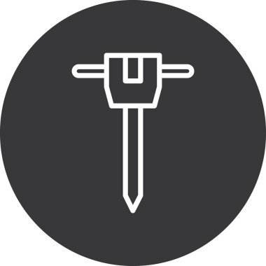 Modern simgenin vektör illüstrasyonu