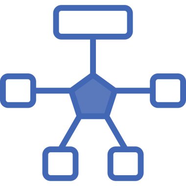 ağ simgesi, vektör illüstrasyonu