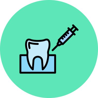 Diş sağlığı kliniği ikonu