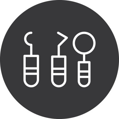 Modern simgenin vektör illüstrasyonu