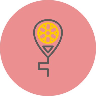 Balon simge vektör çizim