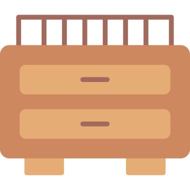 Namlu simgesi, vektör illüstrasyonu