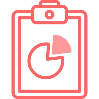 Tek bir izole edilmiş kırmızı ve beyaz pil ikonunun vektör çizimi